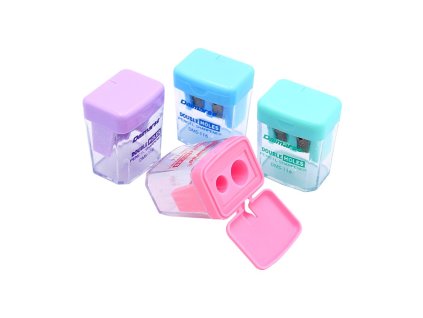 Ořezávátko Daimarse, 2 různé otvory (mix 4 barev)