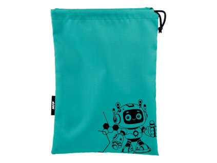 Sáček na přezůvky MFP 27x36cm green