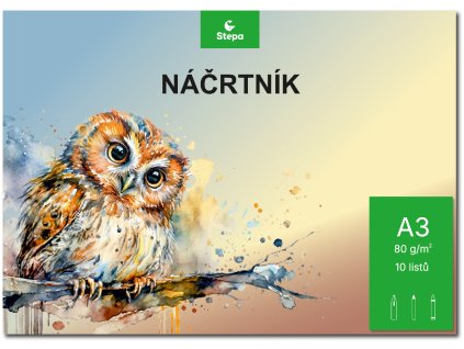 219513101 Náčrtník A3 10l 2