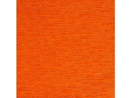 Krepový papír 0,5x2m 06 oranžový 10ks/balení (Balení Karton)