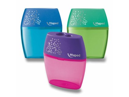 Ořezávátko plastové Maped SHAKER na 2 tužky