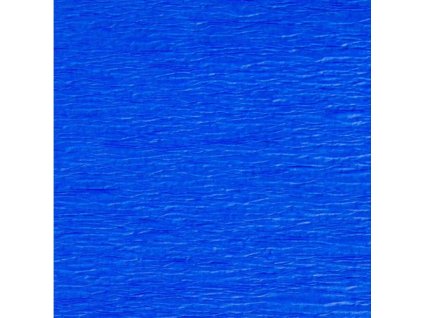 Krepový papír - tmavě modrý, 0,5x2m (10 rolí)