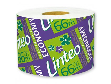 Toaletní papír LINTEO Economy bělený 2vr. 66 m