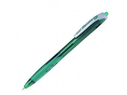 Kuličkové pero PILOT Rexgrip BPRG-10F zelené