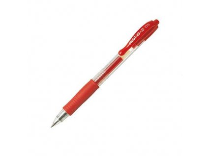 Kuličkové pero PILOT gelové BL-G2-5-R červené