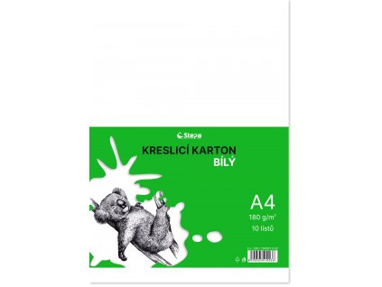 Kreslicí karton  A4/10/180g - bílý