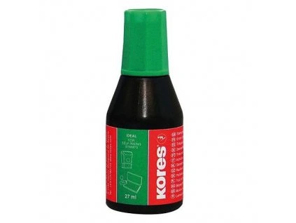 *Razítková barva KORES zelená