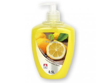 Tekuté mýdlo 500ml s pumpičkou - citron