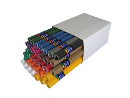 Lepenka E-Welle 260g 50 x 70cm v roli červená (Balení Paleta)