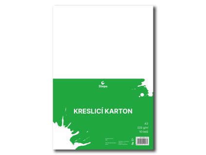 Kreslicí karton A3/10/220g - bílý (Balení Paleta)