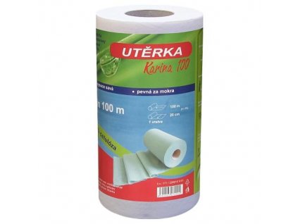 Utěrka Tissue 1vrstvá 200/100m/40 role KARINA 100