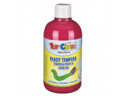 Temperová barva TOY COLOR tmavě červená 10   500ml