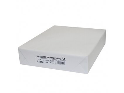 Kreslicí karton - akvarelový, bílý, A4, 220g (200 listů)