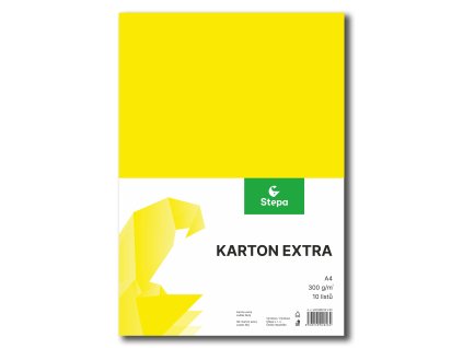 241040012 karton extra světle žlutý
