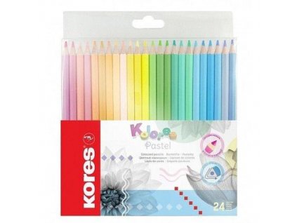 Paslelky Kolores PASTEL - pastelové barvy  24ks