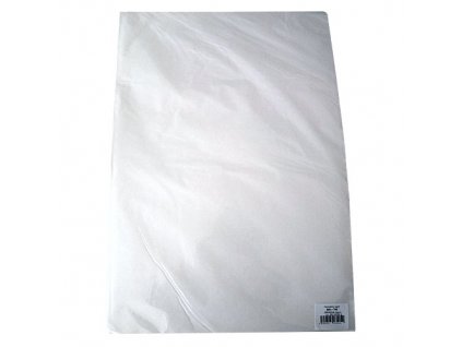 Hedvábný papír 20g 50x70cm - bílý     26listů/bal