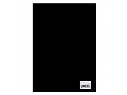 Hedvábný papír 20g 50x70cm - černý     26listů/bal