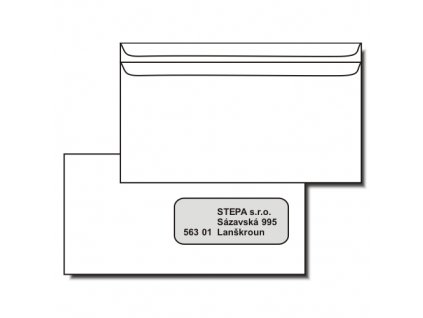 21652 obalka dlo 220x110mm samolepici 1000ks k