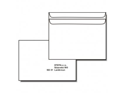 21694 obalka c6 162x114mm samolepici 1000ks k