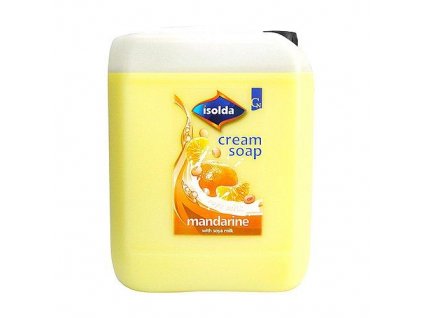 Tekuté mýdlo ISOLDA mandarinka - žluté  5l