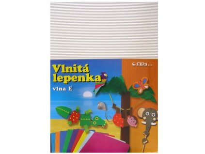 24463 1 lepenka e welle 260g 34 5 x 24 5cm rovna bila 10 listu