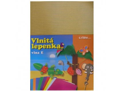 24469 1 lepenka e welle 260g 34 5 x 24 5cm rovna zlata 10 listu