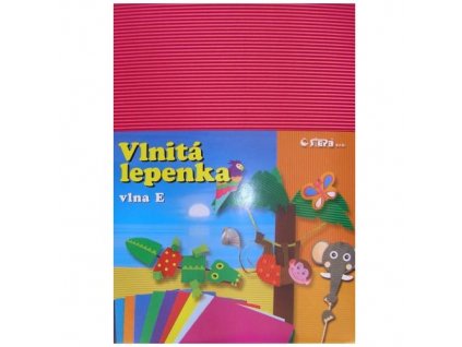 24478 1 lepenka e welle 260g 34 5 x 24 5cm rovna pink 10 listu