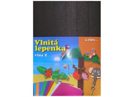 24496 1 lepenka e welle 260g 34 5 x 24 5cm rovna cerna 10 listu