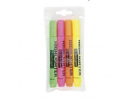 *Zvýrazňovač Highlighter 8552/4 sada