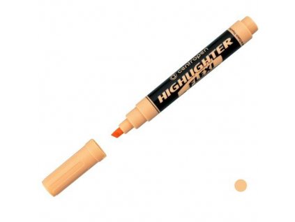 28690 1 zvyraznovac highlighter 8542 flexi soft oranzovy pastel