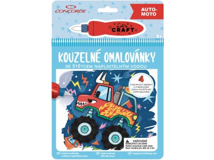 Kouzelné omalovánky CONCORDE, Auto-moto