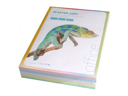 Papír barevný  A4/500/80g - DUHA  5 barev/balení