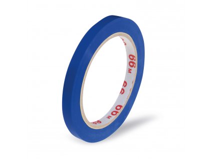 Lepicí páska (PVC) modrá 9mm x 66m pro zavírací strojek 67999 [1 ks]