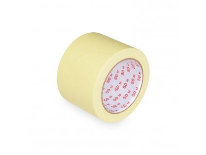 Lepicí páska krepová žlutá 75mm x 50m [1 ks]