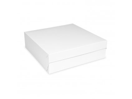 Krabice na dort (PAP) 32 x 32 x 10 cm [50 ks]