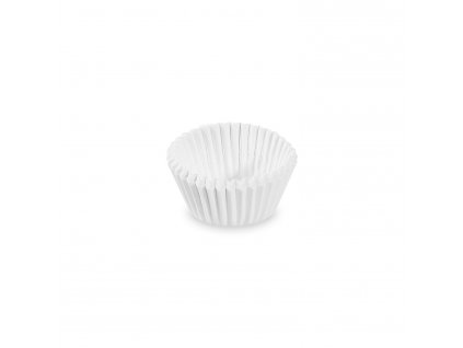 Cukrářský košíček (PAP) bílý Ø24 x 18 mm [1000 ks]