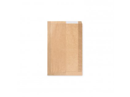 Papírový sáček s okénkem 12cm 22+5 x 34 cm [1000 ks]