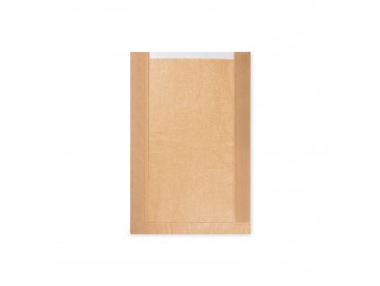 Papírový sáček s okénkem 18cm 26+7 x 40 cm [1000 ks]