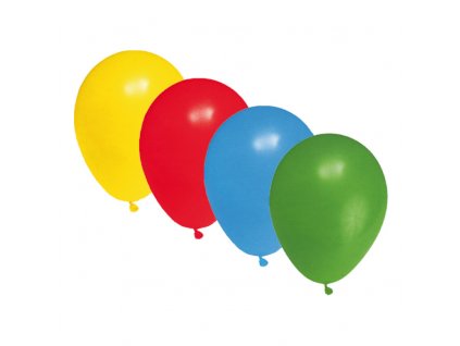 Nafukovací balónek barevný mix Ø25cm `M` [100 ks]