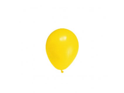Nafukovací balónek žlutý Ø25cm `M` [100 ks]