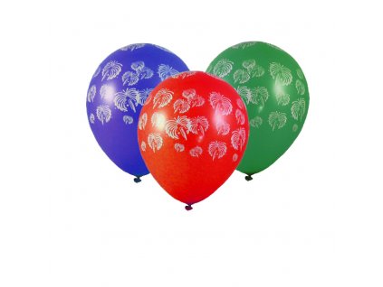 Nafukovací balónek Ohňostroj barevný mix Ø30cm `L` [100 ks]
