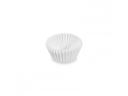 Cukrářský košíček (PAP) bílý Ø26 x 16 mm [1000 ks]