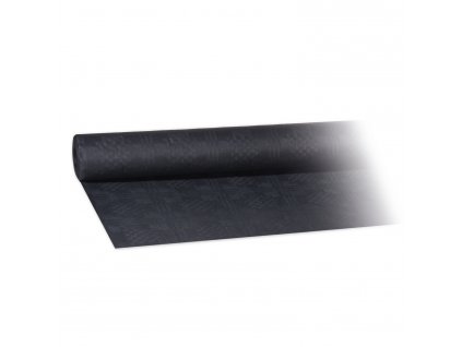 Papírový ubrus rolovaný černý 1,2 x 8 m [1 ks]