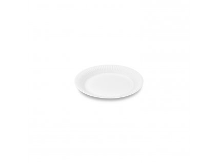 Papírový talíř bílý Ø15cm [100 ks]