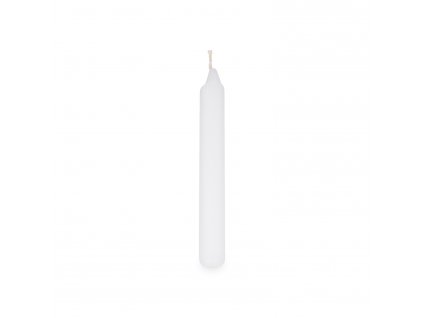 Svíčka rovná bílá Ø22 x 200 mm [160 ks]