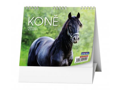 Kalendář stolní  Koně                                    BSL8