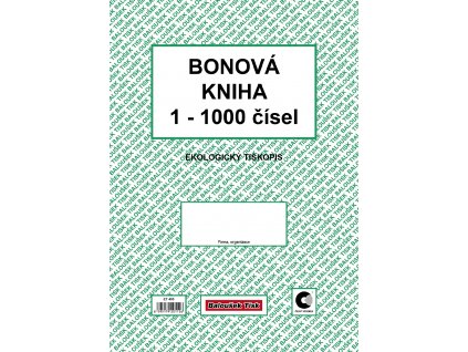 Bonová kniha A4 ET400