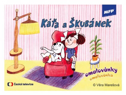 Omalovánky Káťa a Škubánek