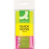 Bloček samoplepící Q-Connect - 38 x 51 mm, neonový, 3 x 50 lístků