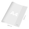 Obal na sešit A4 PVC hrubý, transparentní
